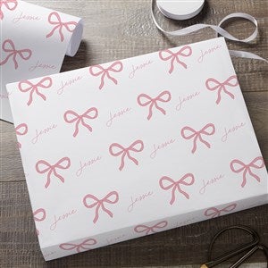 Kittenish Tie The Knot Personalized Wrapping Paper - 18ft Roll - 52939-L