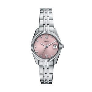Fossil Scarlette Silver and Pink Watch - 52952