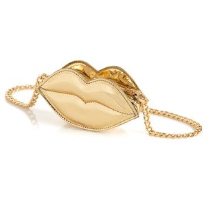 Kiss Mini Bag in Gold - 53198
