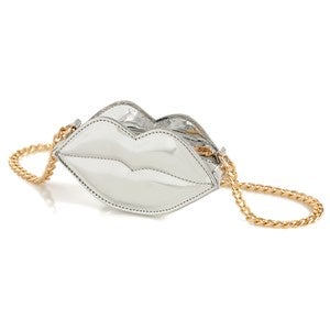 Kiss Mini Bag in Silver - 53199