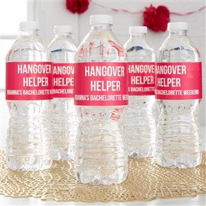 Kittenish Bachelorette Party Water Bottle Labels - 53417