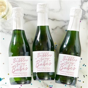Kittenish Bubbles For My Babes Personalized Bottle Labels - 53419