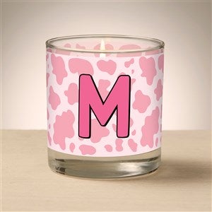 Kittenish Personalized Cowgirl Chic Glass Candle - 53424