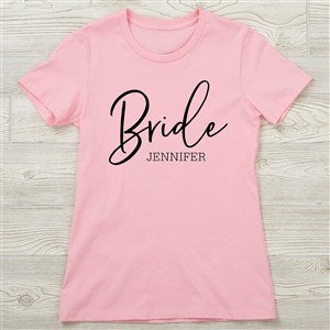 Kittenish Bridal Party Personalized Fitted Tee - 53457-NL