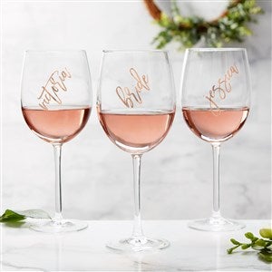Kittenish Vinyl Personalized Rosé 19oz. Glass - 53490-R