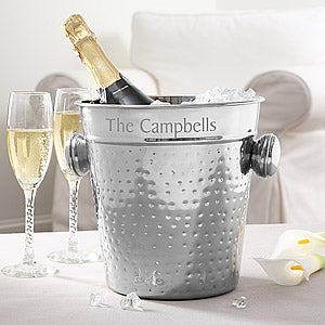 Hampton Collection Engraved Chiller and Ice Bucket - 5359
