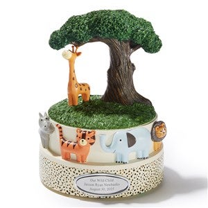 Engraved Safari Animals Coin Bank - 53607