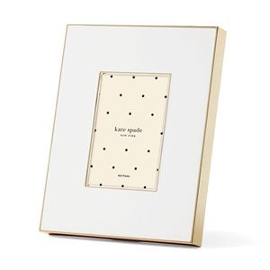 kate spade new york Pop Picture Frame 4x6 in White - 53734