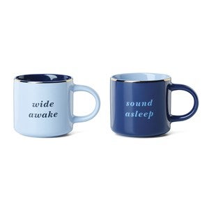kate spade new york Mug Set- Sound Asleep/Wide Awake - 54164