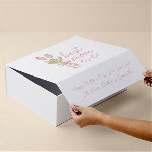 Kittenish Best Mom Ever Personalized Keepsake Box - 12x15 - 54567-L