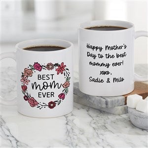 Kittenish Personalized Mothers Day Mug 11 oz. - White - 54575
