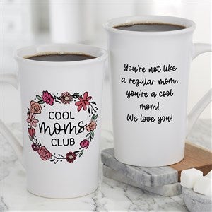 Kittenish Personalized Mothers Day Latte Mug 16 oz. - White - 54575-U