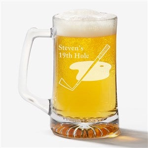 The 19th Hole 25 oz. Personalized Beer Mug - 5488