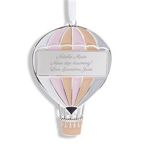 Engraved Hot Air Balloon Ornament - 55906