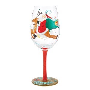 And To All A Goodnight Wine Glass - 56503