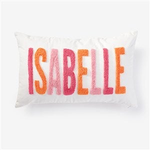 Personalized Punch Needle Gradient Name Pillow - 12x20 - 56950D-12x20