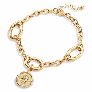 Build-Your-Own 1-Charm Bracelet- Gold - 56966-G