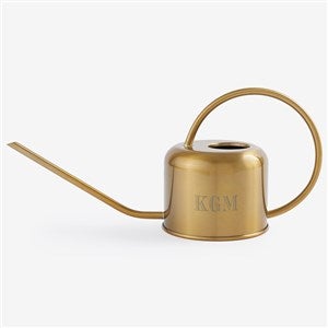 Classic Celebrations Personalized Gold Brushed Watering Can - 57604