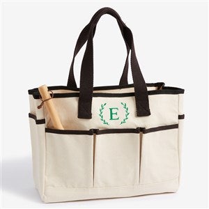 Laurel Initial Personalized Utility Garden Tote - 57612