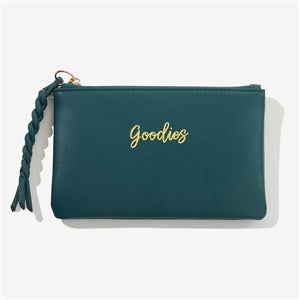 Write Your Own Embroidered Coin Pouch - Teal - 57627-T