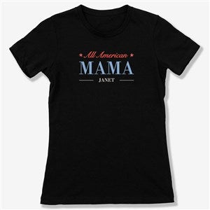 Watercolor Freedom Personalized Next Level™ Ladies Fitted Tee - 57662-NL