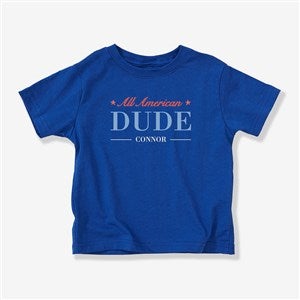 Watercolor Freedom Personalized Toddler T-Shirt - 57663-TT