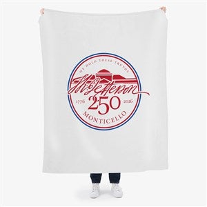 United States 250th Birthday Blanket    50x60 Plush Fleece Blanket - 57681