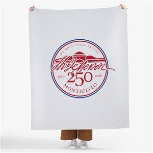 United States 250th Birthday Blanket 50x60 Sweatshirt Blanket - 57681-SW