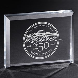 United States 250th Birthday Rectangle Keepsake - 57684