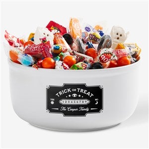 Mystic Coven Personalized Halloween Candy Bowl - 57840