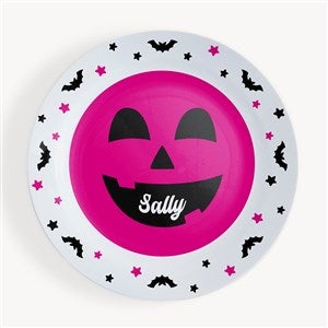 Pick a Face Pumpkin Personalized Kids Plate - 57849-P