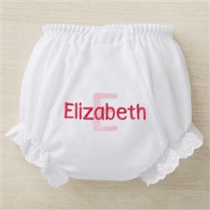 Playful Name Embroidered Diaper Cover - 6873