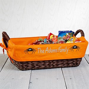 Happy Halloween Embroidered Liner - 7548