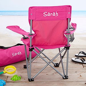 Toddler Personalized Pink Folding Camp Chair - 7719