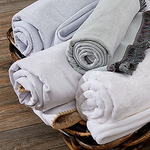 Things remembered personalized dark sales grey initial embroidered throw blanket