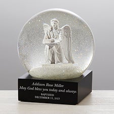 Christening Personalized CoolSnowGlobes Angel Snow Globe - 22630