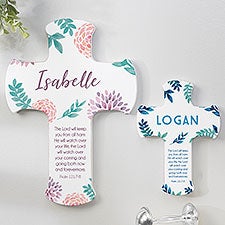 Protect Me Personalized Wall Cross - 23629