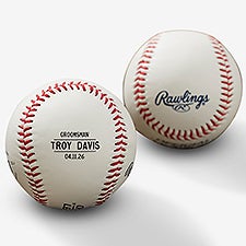 Personalized Baseball Groomsmen Gifts - 24083