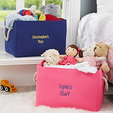 Kid's Room Personalized Storage Totes - 24864