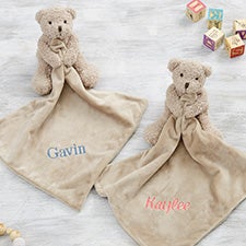 Teddy Bear Personalized Baby Lovey - 24888