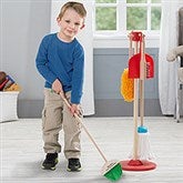 Melissa & Doug Let's Play House Personalized Mop & Broom Set - 25060