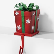Christmas Present Gift Box Stocking Holder - 25214