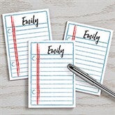 Notebook Scribbles Personalized Mini Notepads - Set of 3 - 25456