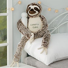 Personalized Long Legged Sloth Stuffed Animal - 26054