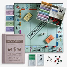 Personalized Monopoly Board Game - Vintage Bookshelf Edition - 26491