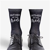 Father Of The Bride Personalized Wedding Socks - 26886