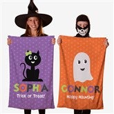 Halloween Character Personalized Pillowcase Treat Bags - 28652