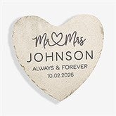 Infinite Love Personalized Wedding Heart Garden Stone - 28719