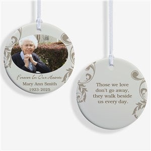 Personalized Photo Memorial Christmas Ornament - In Loving Memory - 2-Sided - 15250