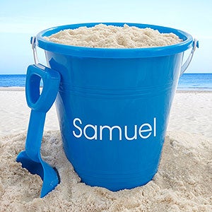 Blue Shovel & Pail